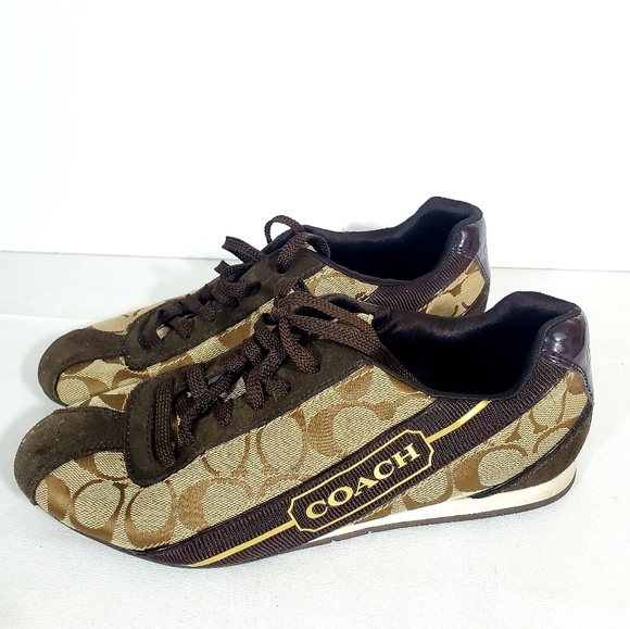 Coach Shoes - Coach Lace up Sneakers.  Size 8